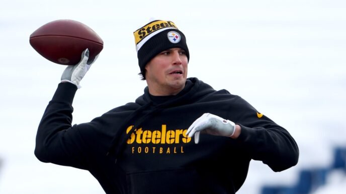 Mason Rudolph on Aaron Rodgers: Noise is nothing new, just trying to be best I can