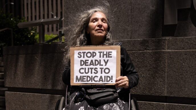 Medicaid cuts in Republican bill emerge as an early flash point for the 2026 elections