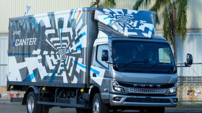 Mitsubishi Fuso brings EV trucks to Malaysia and Philippines