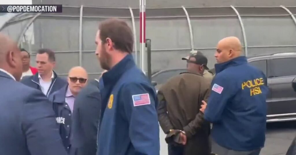 NJ mayor arrested during protest at ICE detention center