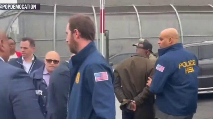 NJ mayor arrested during protest at ICE detention center