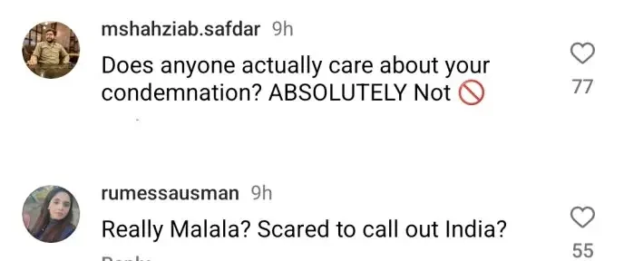 Pakistanis slam her diplomatic war statement