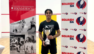 Pakistan’s Ashab Irfan wins South Australian open Squash Championship