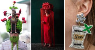 Photos of the fabulous fashion and intense action of the 151st Kentucky Derby