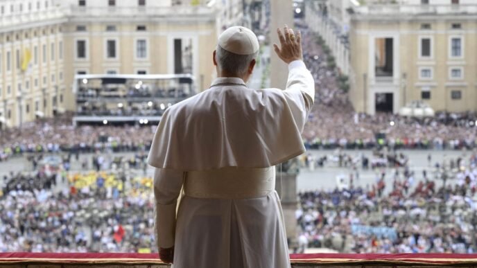 Pope Leo calls for ceasefires in Gaza, Ukraine in first Sunday address