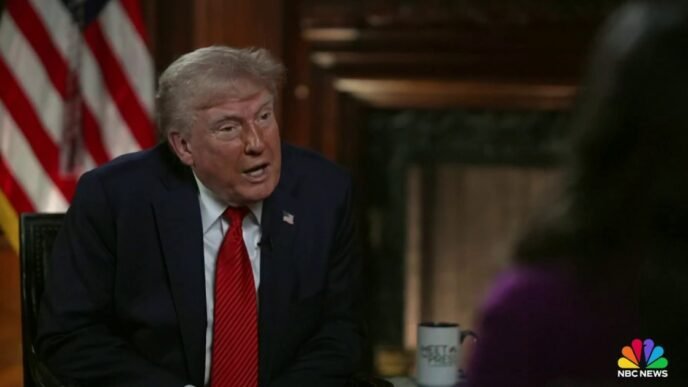 President Trump describes potential successors, mentions Rubio and Vance