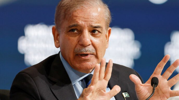 Prime Minister Shehbaz Sharif visits key battle zones of operation “Bunyanum Marsoos”