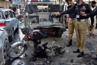 Quetta PPP Rally blast, one killed and 11 people injured