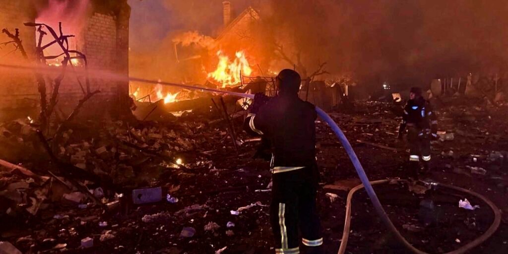 Russia's massive drone-and-missile attack kills 12 in Ukraine