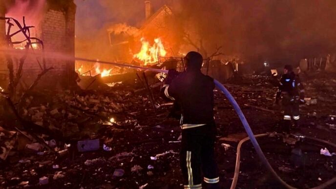 Russia's massive drone-and-missile attack kills 12 in Ukraine