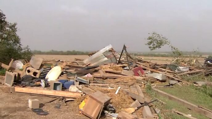 Severe storms unleash suspected tornadoes, soak Chicago Beyoncé show