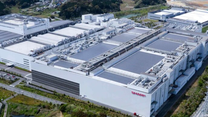 Sharp to sell once-shining LCD factory in Japan to Foxconn