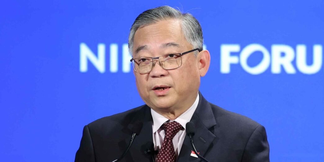 Singapore deputy PM Gan calls for 'new alliances' amid U.S. tariffs