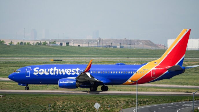 Southwest plane struck by lightning amid Memorial Day weekend storms