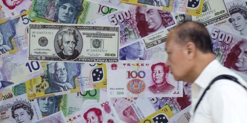 Spooked by US policy, investors look to Asia and cut dollar assets