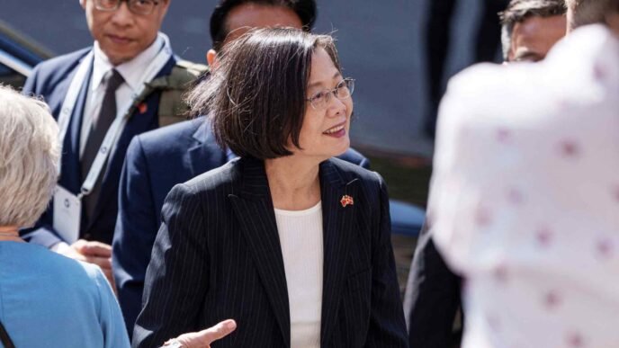 Taiwan's Tsai wraps up trip highlighting growing European relations