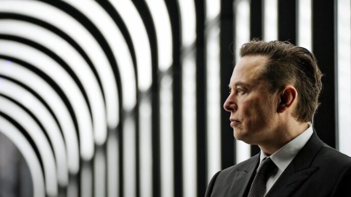 Tesla denies report that the EV maker is looking to replace Elon Musk
