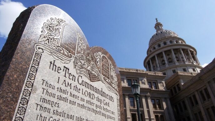 Texas bill requiring Ten Commandments in public schools headed to governor's desk