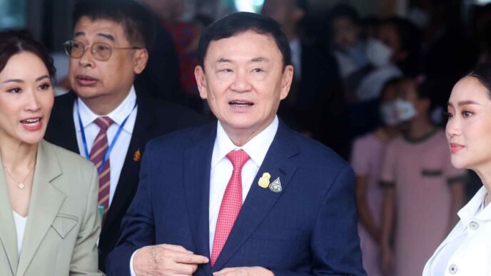 Thaksin faces Thai court probe over hospital stay after return home