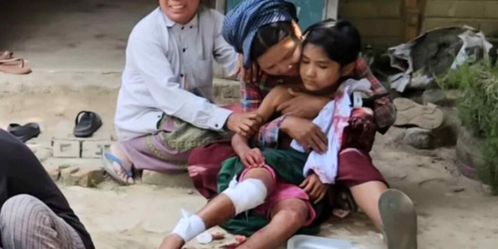 The Myanmar regime's war on children