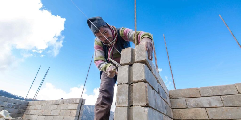 The startup helping rebuild Nepal, one eco-brick at a time