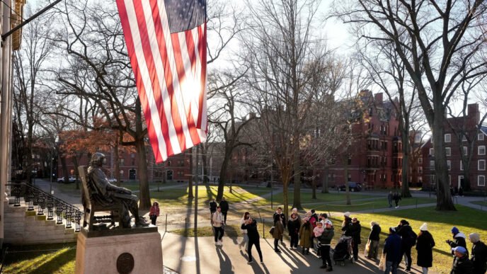 Trump administration seeks to end all federal contracts with Harvard