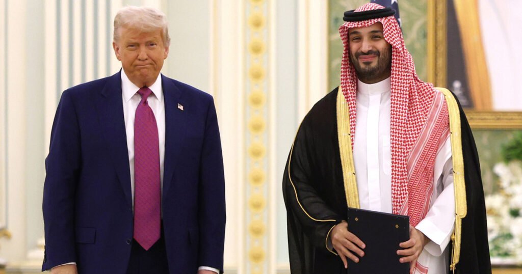 Trump delivers remarks in Saudi Arabia