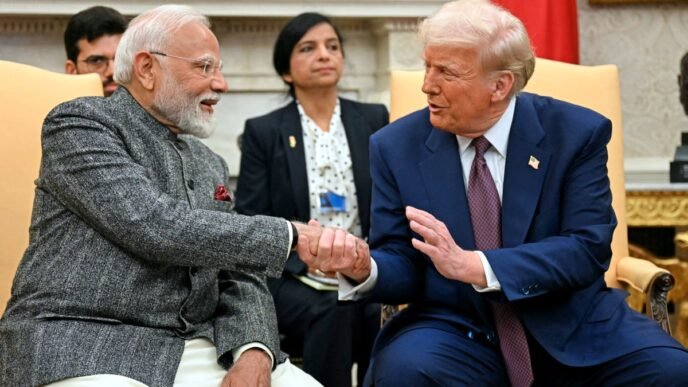 Trump says he will ‘increase trade substantially’ with India and Pakistan and find solution to Kashmir dispute