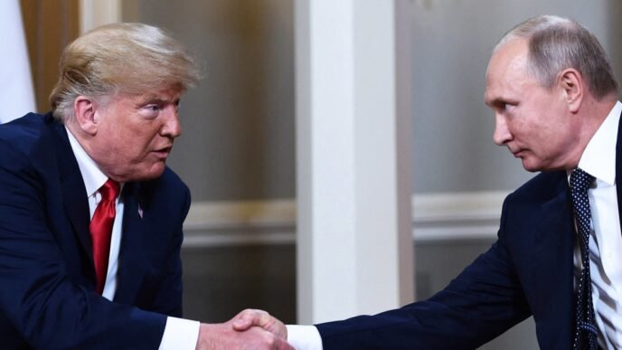 Trump set to implore Putin to end the 'bloodbath' in Ukraine in high-stakes phone call