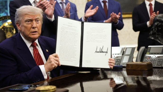 Trump signs executive orders aimed at easing regulations on and expanding nuclear energy production