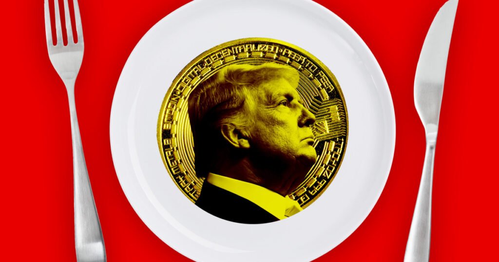Trump's crypto dinner cost over $1 million per seat, on average