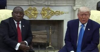 Trump’s oval office clash with South African president
