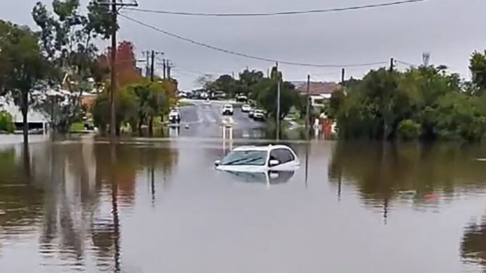 Two dead in Australia after torrential rain ravages rural towns