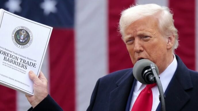 U.S. markets ‘shrugging off’ implications of latest tariff back and forth