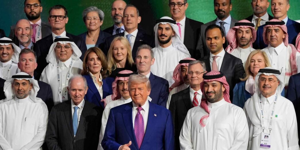 US tech CEOs tout Saudi AI deals as Trump eyes region's oil wealth