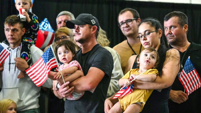 White South Africans arrive in the U.S. as refugees, protected under Trump's carve out