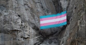 Yosemite climbers unfurl transgender pride flag on iconic El Capitan