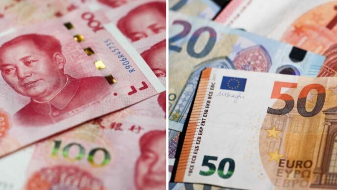 Yuan hits 10-year low against euro, threatening trade tensions