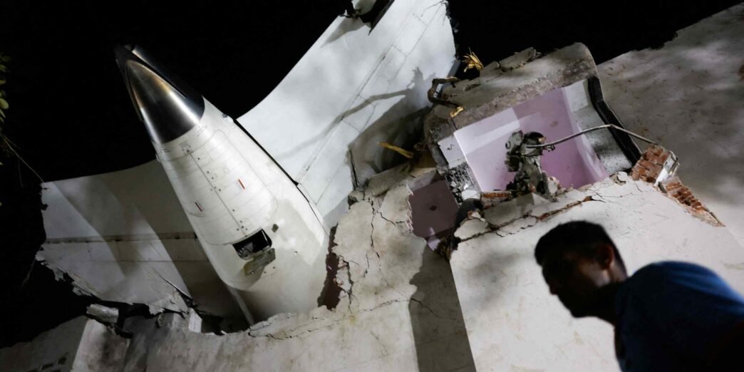 Air India flight bound for London crashes in Ahmedabad, killing over 240