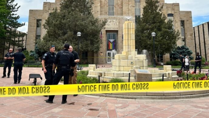 6 injured in Colorado fire attack on marchers for awareness of Israeli hostages