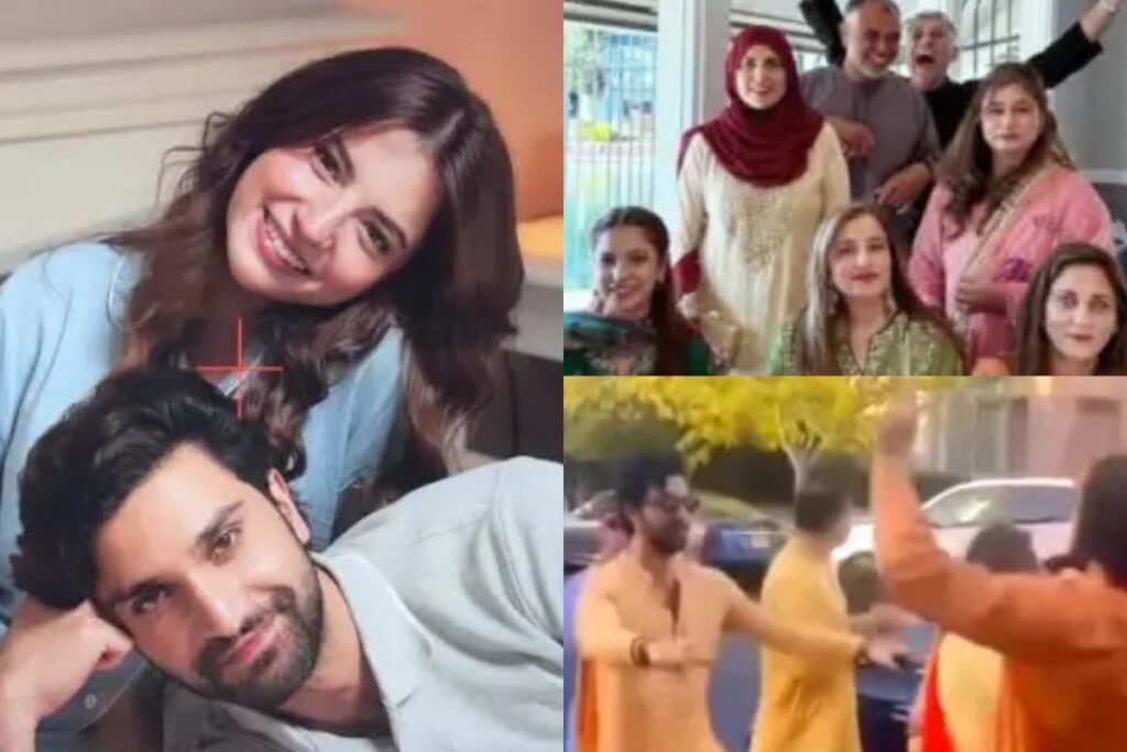 Ahad Raza Mir & Dananeer Mobeen spark buzz with wedding appearance together
