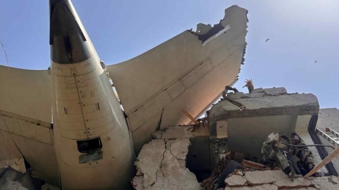 Air India flight bound for London crashes in Ahmedabad, killing over 290