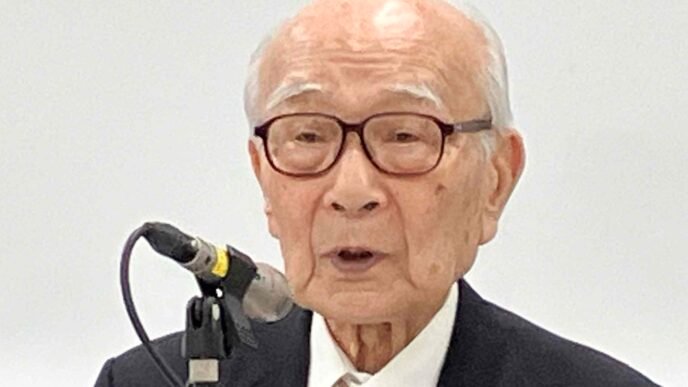 Atomic bomb survivor, 93, appeals for peace amid Iran, Ukraine wars