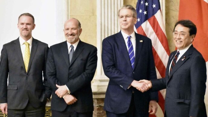 Bessent, Lutnick and Greer keep Japan guessing in US tariff talks