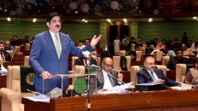 CM Murad unveils Rs3, 450bn Sindh budget 2025-26