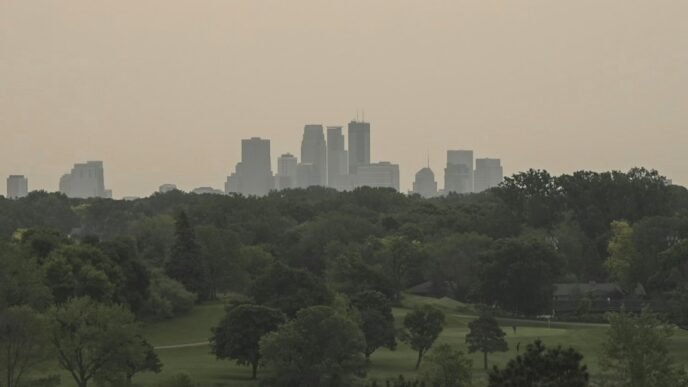 Canadian wildfires trigger air quality alerts across the U.S.