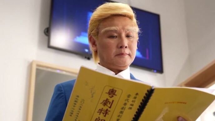 Cantonese opera portrays fictionalized version of President Trump