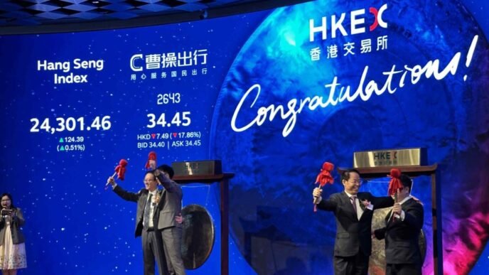 China ride-hail app CaoCao raises $236m in Hong Kong debut