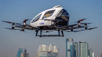 China unveils autonomous flying taxi at Paris Air Show