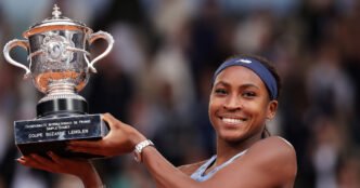 Coco Gauff explains the mini-French Open trophy she took home after win